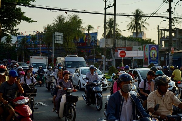 Traffic in Chiang Mai